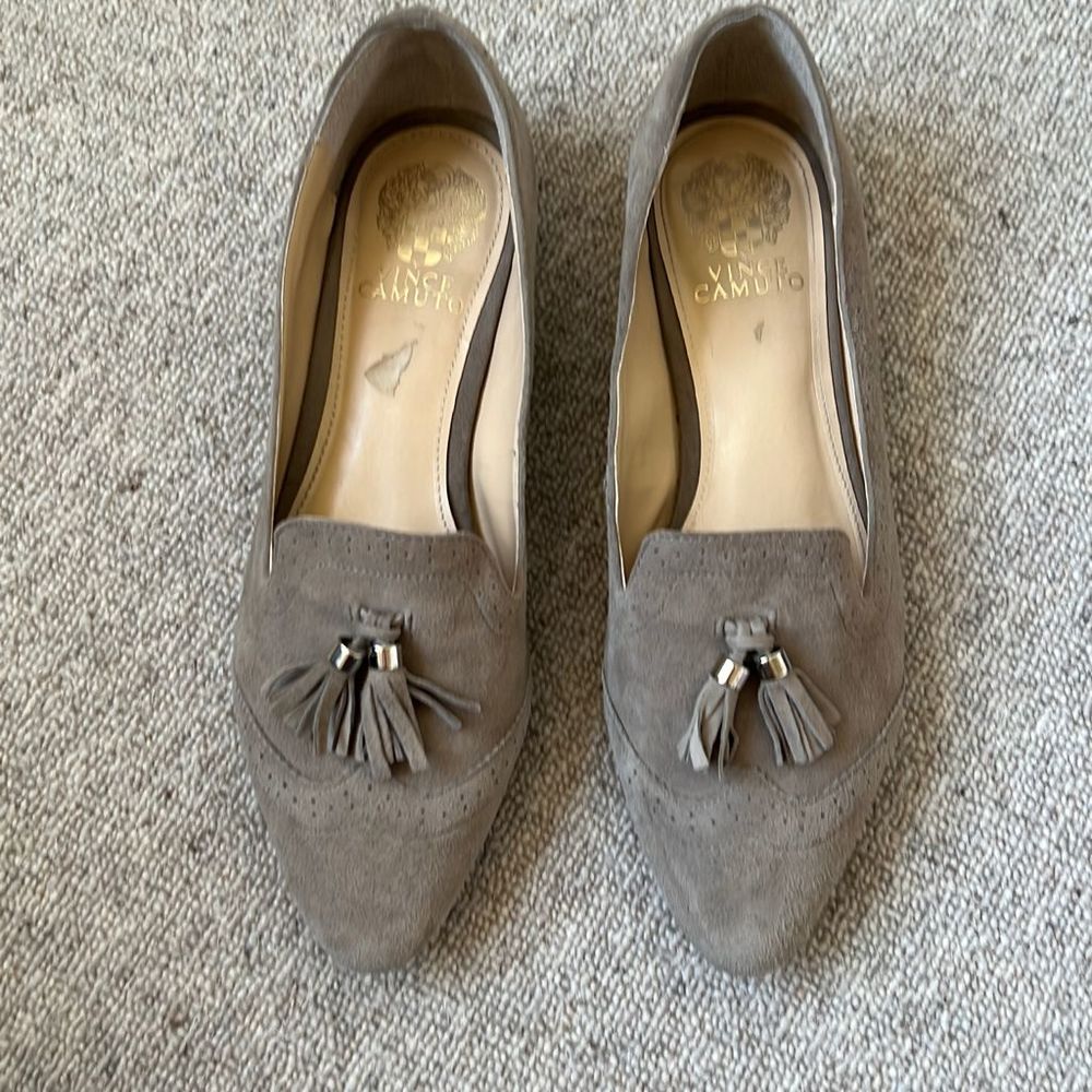 Vince Camuto Suede Loafers Size 9